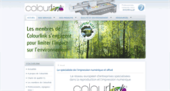 Desktop Screenshot of colourlink.fr